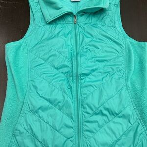 Columbia Teal Fleece Vest